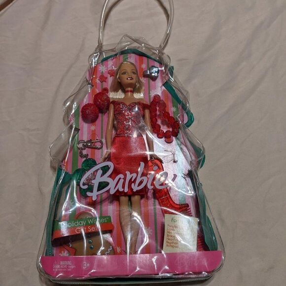 🆕NWT 2006 BARBIE HOLIDAY WISHES GIFT SET - Picture 1 of 5
